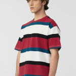 Retro Vibe Striped & Printed Relaxed Fit T-shirt