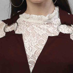 Women Burgundy Solid Basic Jumpsuit