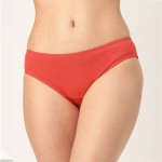 Women Pack of 3 Solid Cotton Bikini Briefs