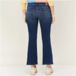 Women Stonewashed Skinny Fit Bootcut Jeans