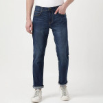 Men Blue Slim Fit Light Fade Stretchable Jeans