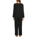 Women's Pajama Set Long Sleeve Sleepwear Soft Loungewear Sets Pajamas Top and Pants Pjs
