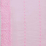 Pink Chikankari Embroidered Unstitched Dress Material