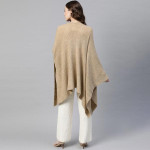Women Beige Longline Shrug