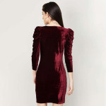 Women Textured Bodycon Dress-1