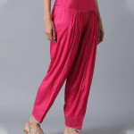 The Folksong Collection Women Pink Color Cotton Salwar