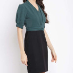 Women Solid Sheath Dress