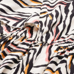 Women White & Black Printed Sustainable Maternity Maxi Dress